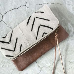 Regina Andrew Hand woven clutch